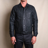 Riders Jacket Waxed Canvas (Black)