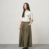 Nylon Flare Pant (Burnt Olive)