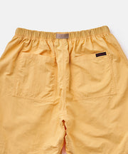 Nylon Loose Shorts (Canary Yellow)