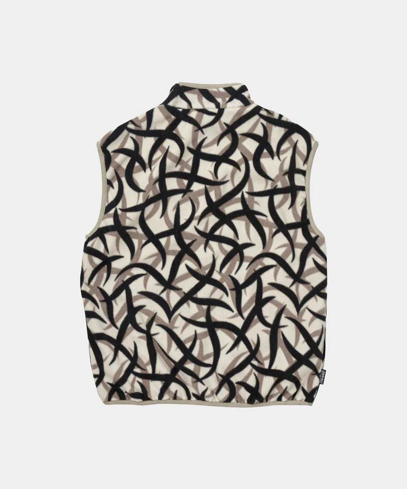 Reversible Fleece Vest (Tribal Snow)