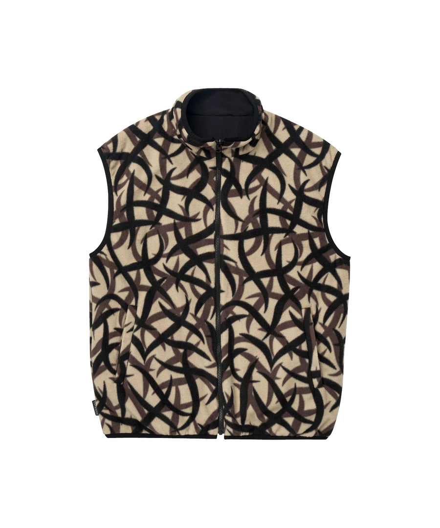 Reversible Fleece Vest (Tribal Terra)