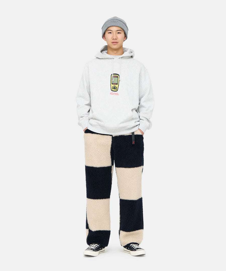 Checkered Sherpa Pant (Natural/Navy Check)