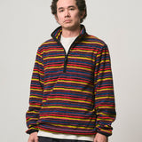 Thermal Fleece Pullover (Multi Stripe)