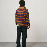 Thermal Fleece Pullover (Multi Stripe)