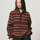 Thermal Fleece Pullover (Multi Stripe)