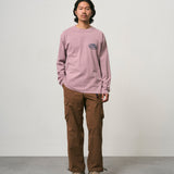 GCE L/S Tee Pigment Dyed (Lilac Pigment)