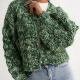 Gigi Cardigan (Green Multi)