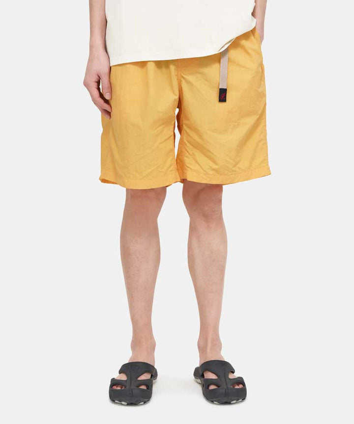 Nylon Loose Shorts (Canary Yellow)