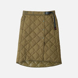 Thermal Insulation Quilted Skirt (Deep Laurel)