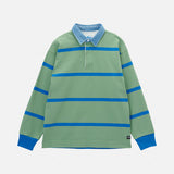 Langdon Rugby Shirt (Olive/Blue)
