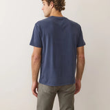 Cloud 9 Sueded Jersey Tee (Mood Indigo)