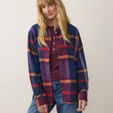 Jane Relaxed Cotton Shirt (McCallister Plaid)