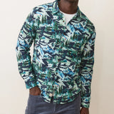 Fresh Tracks Stretch Selvage Shirt (Navy Ski Print)