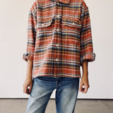 The Work Shirt (Rust Plaid)
