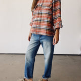 The Work Shirt (Rust Plaid)