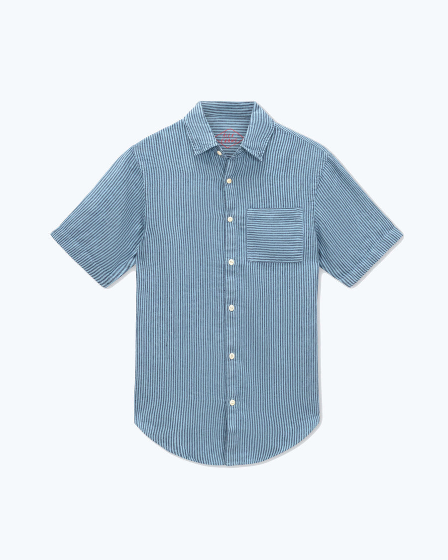 Ola Shirt (Overdyed Indigo)