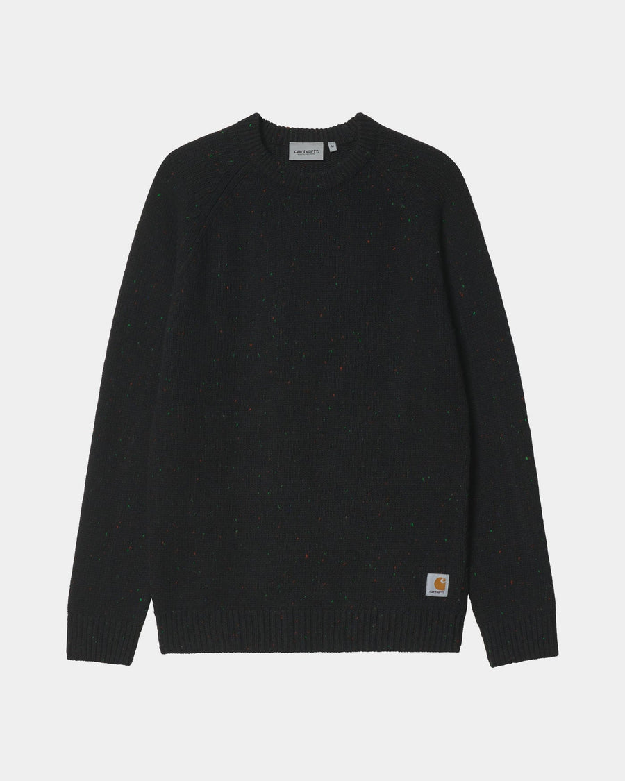 Anglistic Sweater (Speckled Black)