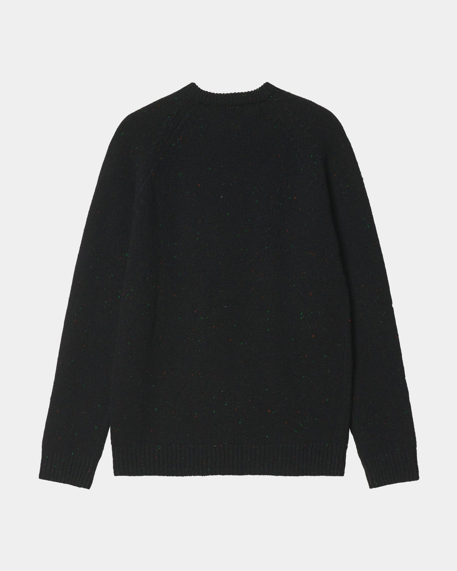 Anglistic Sweater (Speckled Black)