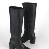 CouCou Tall Heeled Boot (Black)