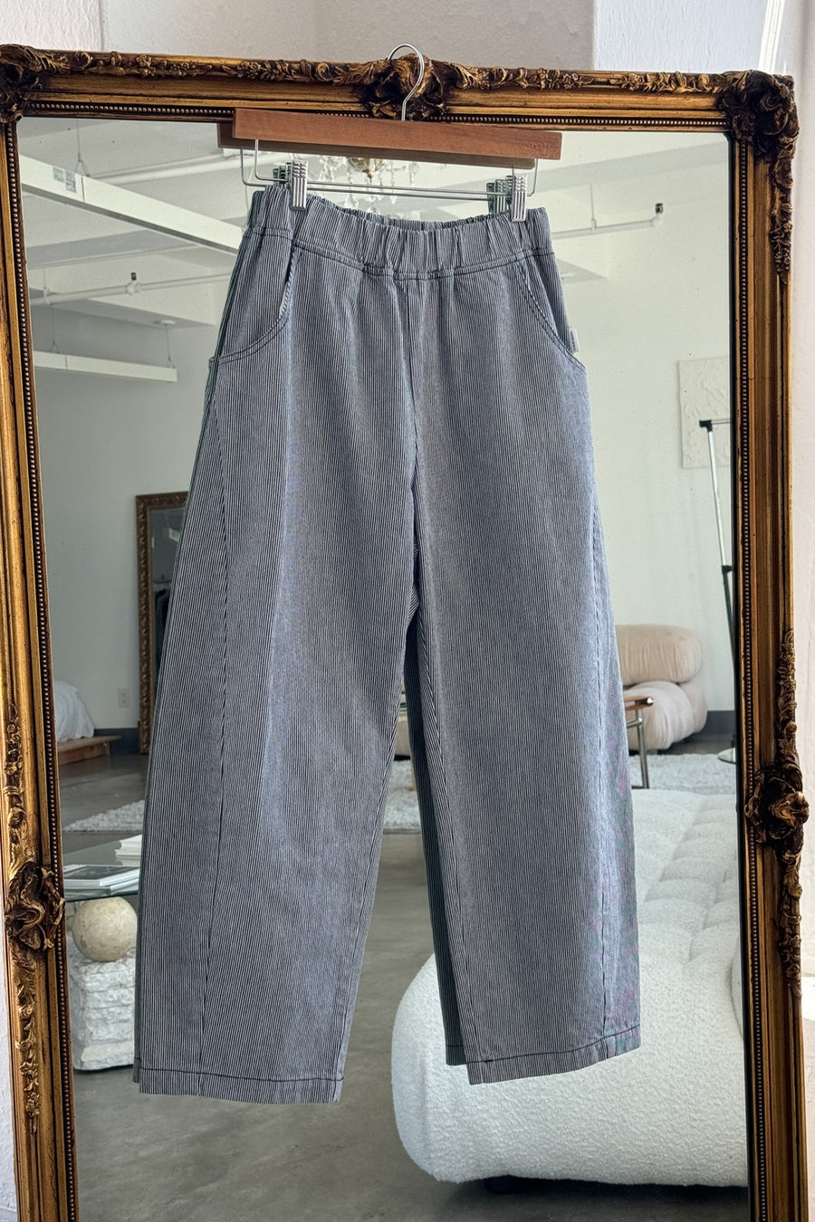 Arc Pants (Blue Sripe)