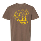 Park City Lasso Script Tee (Brown)