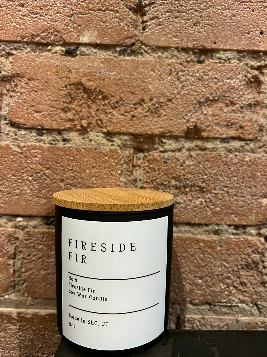No. 4 Fireside Fir Candle