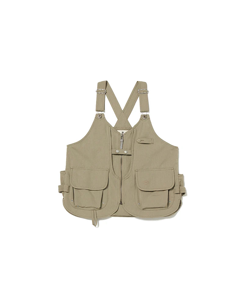 Takibi Ripstop Vest (Grey Khaki)