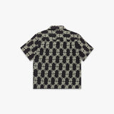 Knot Panama Cotton Shirt (Black)