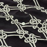 Knot Panama Cotton Shirt (Black)