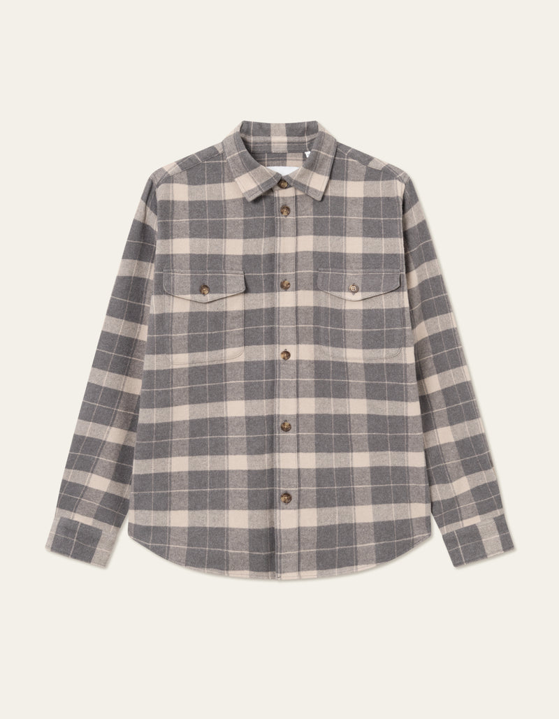 Lennon Flannel Check Shirt (Excalibur/Raven)