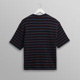 Milton SS Tee (Navy/Multi)