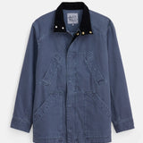 Aaron Utility Jacket in Recycled Denim