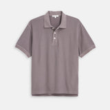 Garment Dyed Polo (Lavender Grey)