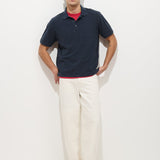 Garment Dyed Polo (Night Fall)