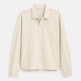 Garment Dyed Rugby Shirt (Stone)