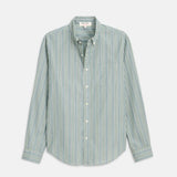 Mill Shirt Novelty Stripes (Green Stripes)