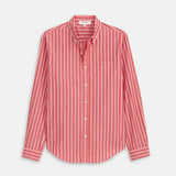 Mill Shirt in Mikey Stripes (Red Multi Stripe)