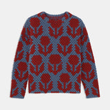 Muche Sweater (Red Flowers)