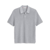 Eastwood Polo in Cotton Linen (Heather Grey)