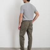 Eastwood Polo in Cotton Linen (Heather Grey)