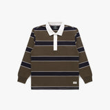 McCarren Rugby (Black Olive Stripe)
