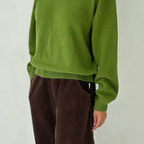 Milo Cotton Sweater (Avocado)