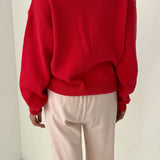 Milo Cotton Sweater (Chili)