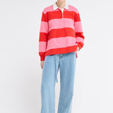 Brice Oversized Polo (Pink)