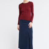 Lee in Electric Burgundy