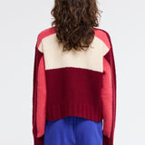 Krasner Cardigan (Burgundy)