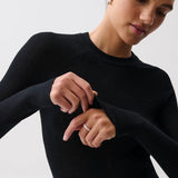 Juno Featherweight Sweater (Black)