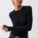 Juno Featherweight Sweater (Black)