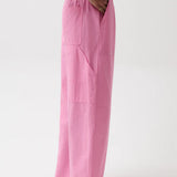 Theo Poplin Pant (Azalea)