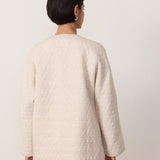 Corbet Quilted Liner Jacket (Warm Oatmeal)